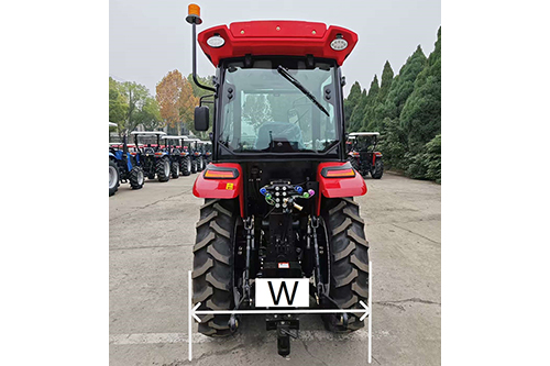 Ancho de tractor: 1200mm